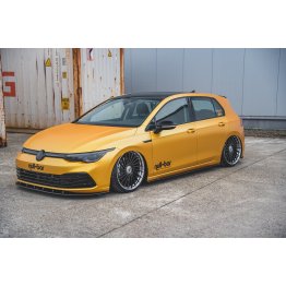 Накладки сплиттеры на пороги на VW Golf VIII